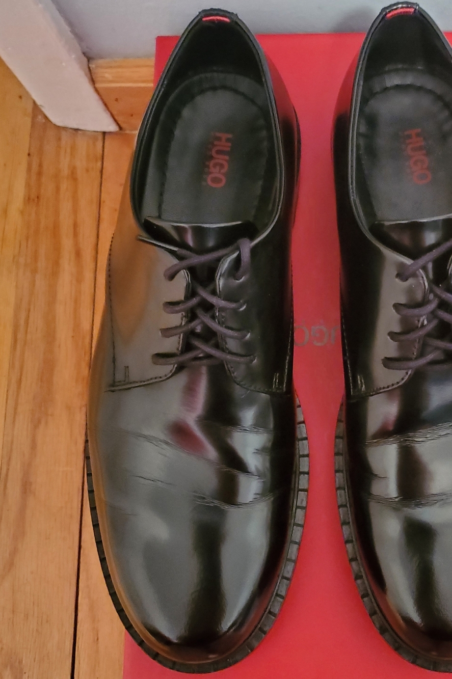 Hugo Boss Men’s Derby Lug Shoes - Picture 2 of 16